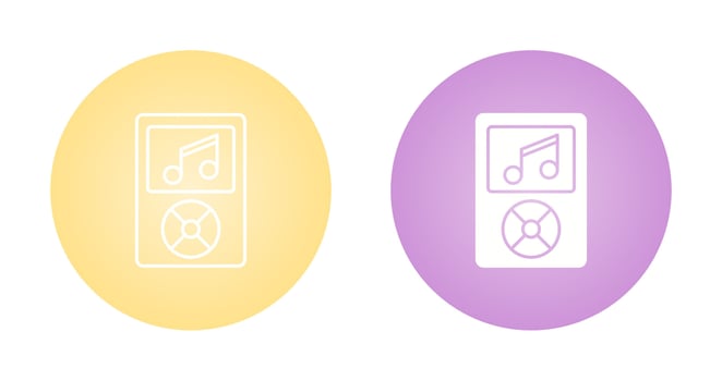 Music Player Vector Icon