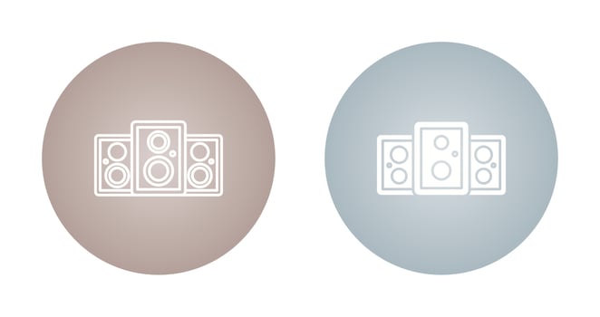 Speaker Vector Icon