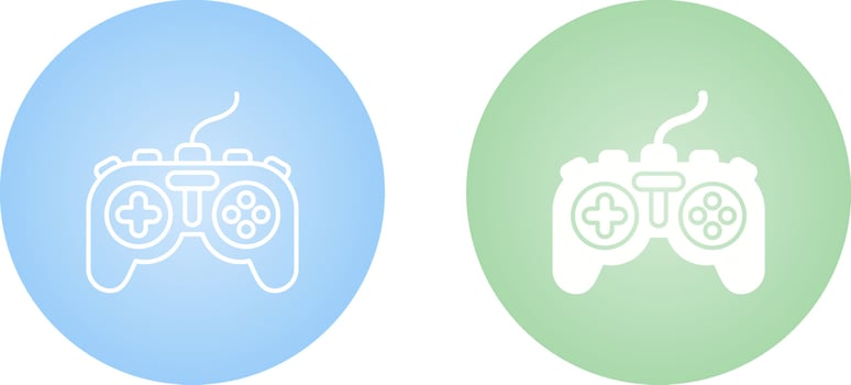 Video Console Vector Icon