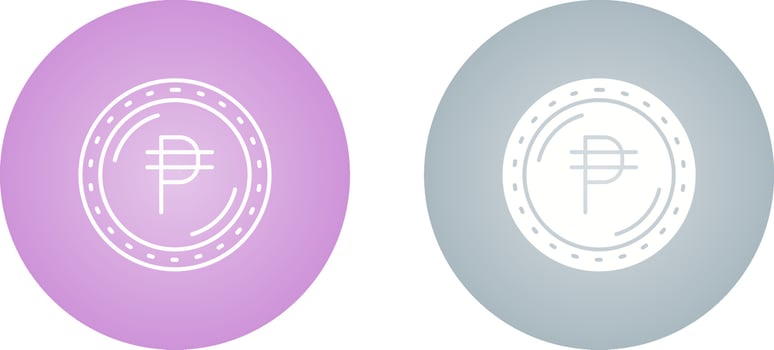 Philippine Currency Vector Icon