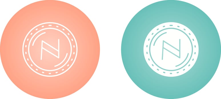 Namecoin Currency Vector Icon