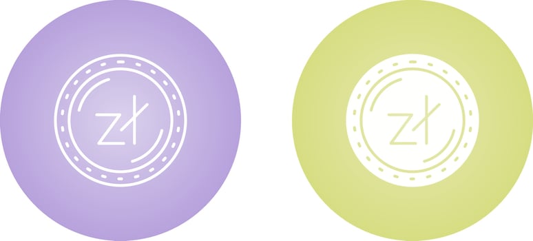 Zaloty Currency Vector Icon