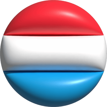 Luxembourg flag circle 3D. png