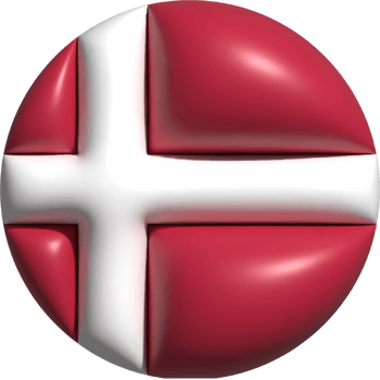 Denmark flag circle 3D. png