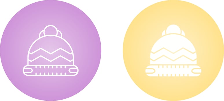 Wool Hat Vector Icon