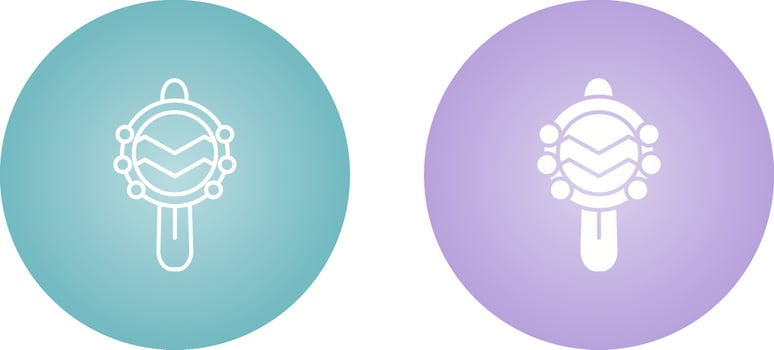 Rattle Vector Icon