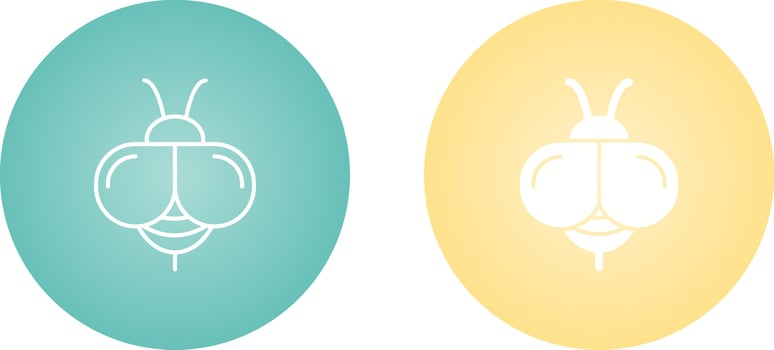 Bee Vector Icon
