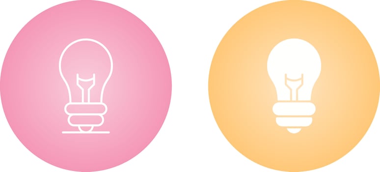 Light Bulb Vector Icon