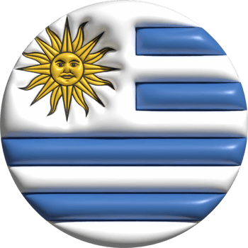 Uruguay flag circle 3D. png