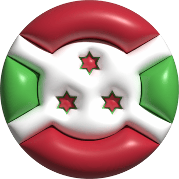 Burundi flag circle 3D. png