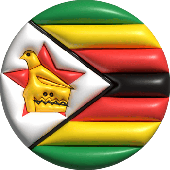 Zimbabwe flag circle 3D. png