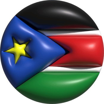 South Sudan flag circle 3D. png