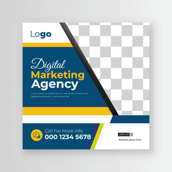 Business and corporate social media banner design template for your business vector
