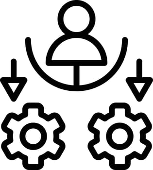 Management Vector Icon Style