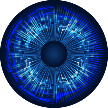 Modern Technology Eye Crop-out png