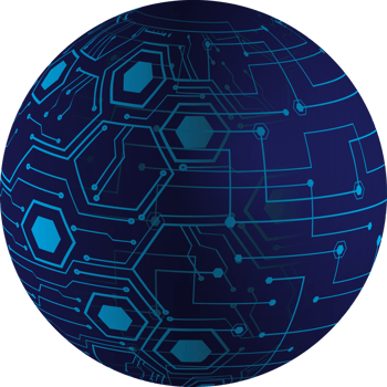 Modern Technology Globe Crop-out png