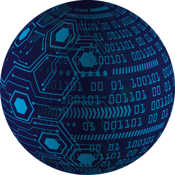 Modern Technology Globe Crop-out png