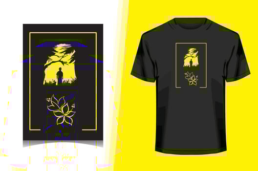 T shirt Design vector