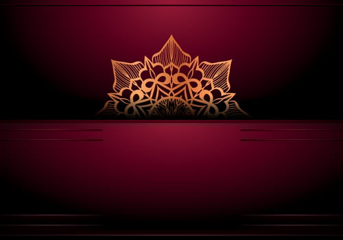 Luxury mandala background ornamental, arabesque style With Golden Arabesque Pattern Style. Decorative Mandala Ornament For Print, Brochure, Banner, Cover, Poster, Invitation Card vector