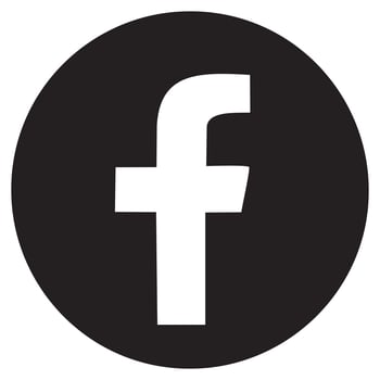 icon media social facebook vector