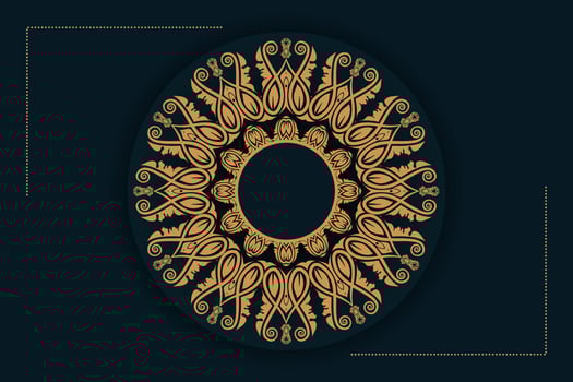 Luxury mandala background design with golden color pattern. Ornamental mandala template for decoration, wedding cards, invitation cards, cover, banner vector