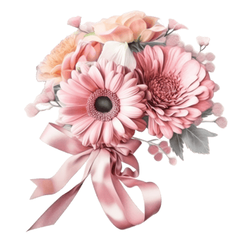 Flower bouquet isolated. png