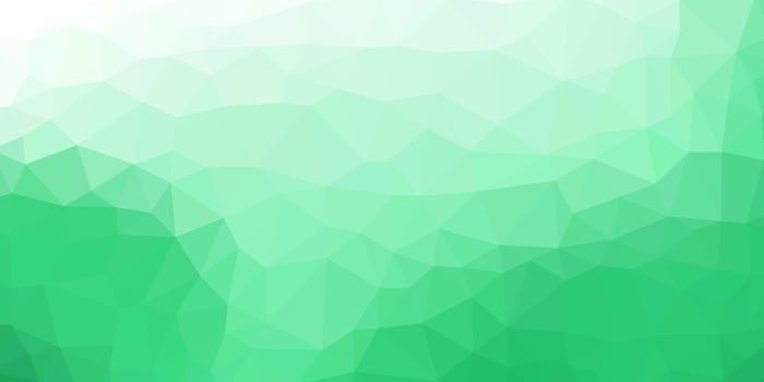 abstract triangles green background. vector illustration.