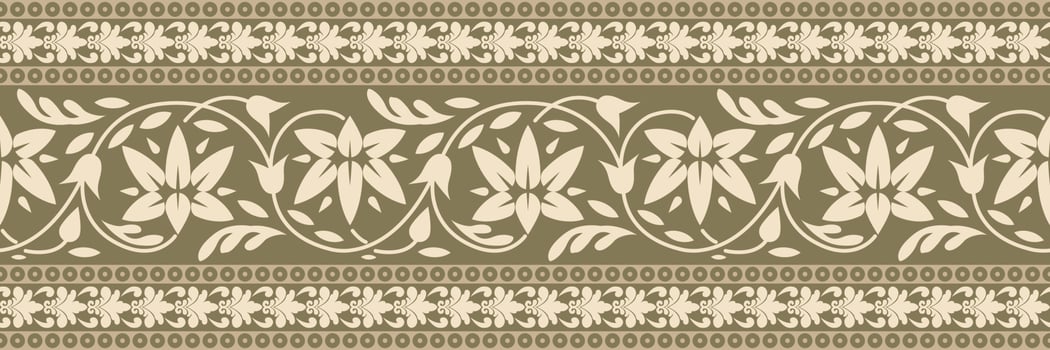 Ethnic pattern. Bandana Print. Silk neck scarf or kerchief. Design for Saree, Patola, Sari, Dupatta, textile. Tile patterns. Aztec style. Floral vintage. Bohemian Indian motif style. Clothing. Vector. vector