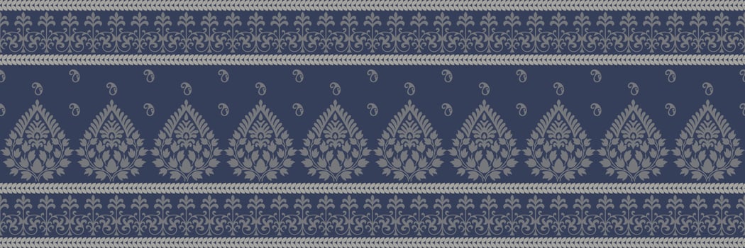 Ethnic pattern. Bandana Print. Silk neck scarf or kerchief. Design for Saree, Patola, Sari, Dupatta, textile. Tile patterns. Aztec style. Floral vintage. Bohemian Indian motif style. Clothing. Vector. vector