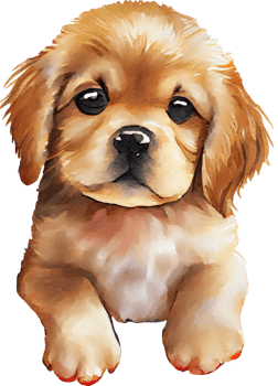 Labrador Puppy Dog Watercolor png