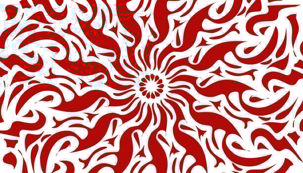 Abstract background illustration with a red theme vector