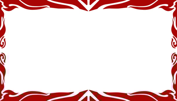 Abstract background illustration with a red theme vector