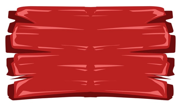 Abstract background illustration with a red theme vector