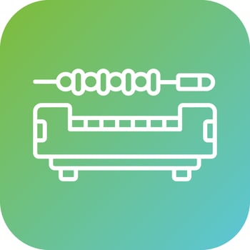 Barbecue Vector Icon Style