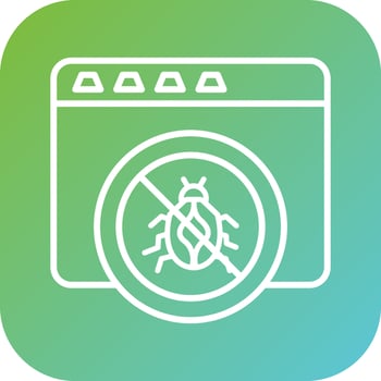 Debug Vector Icon Style