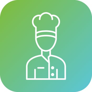 Chef Vector Icon Style