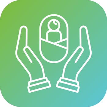 Adoption Vector Icon Style
