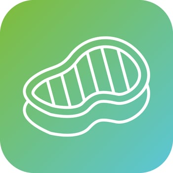 Meat Vector Icon Style