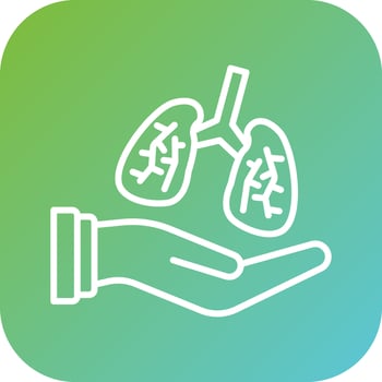 Organ Donation Vector Icon Style