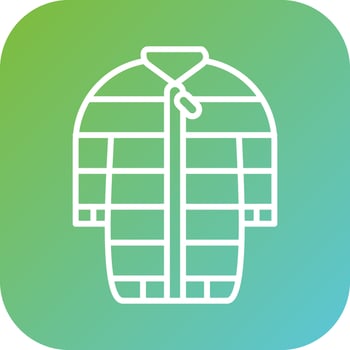 Coat Vector Icon Style