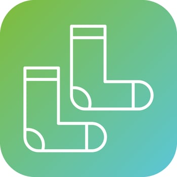 Socks Vector Icon Style