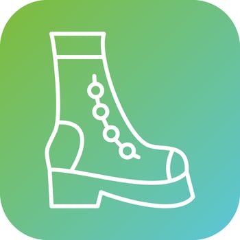 Autumn Boots Vector Icon Style