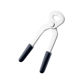 3D rendering of a technical electrical cutting pliers. 3d rendering cutting plier icon. png