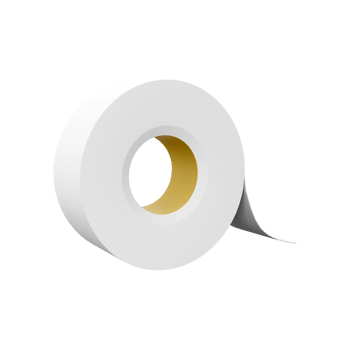 3d rendering White tape, scotch tape, adhesive tape on white background. 3D rendering ribbon, icon. png