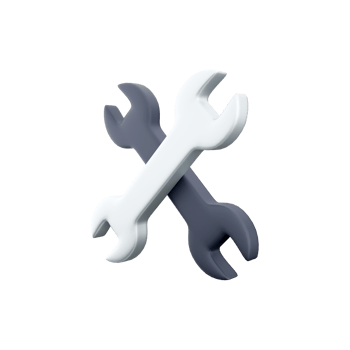 3D rendering Adjustable wrench on white background. 3D render adjustable key, icon. png