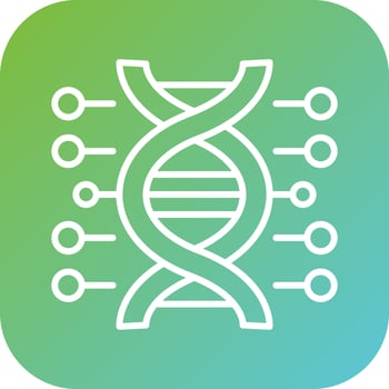 Genetic Engineering Vector Icon Style