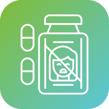 Antidepressant Vector Icon Style