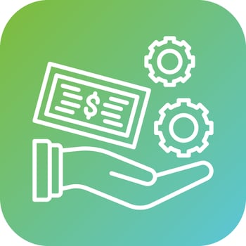 Service Charge Vector Icon Style