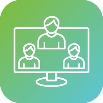 Social Media Audience Vector Icon Style