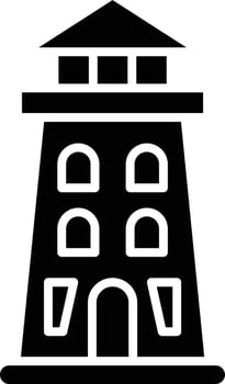 Vector Design Lighthouse Icon Style